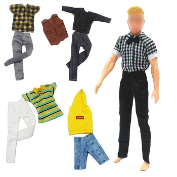 1 комплект 30-сантиметровой кукольной одежды, мужская одежда для одевания кукол, спортивные костюмы разных стилей, кукла-бойфренд