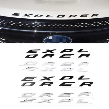 1 шт. Наклейка на капот с надписью 3D EXPLORER 2011-2020 Аксессуары Explorer Эмблема Значок Наклейка на автомобиль