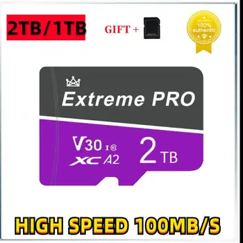 2 ТБ SD Memery Card 1 ТБ Micro TF SD Card 128 ГБ 256 ГБ Class 10 Mini SD Card 512 ГБ TF Флэш-Карта Памяти Для Телефонов Nintendo Switch