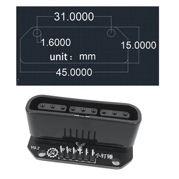 2 шт. для PS2 PS3 Плата адаптера ручки Беспроводной контроллер адаптер ручки робота Smart Car STM32 для Arduino 51