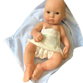 35 СМ Силиконовая кукла Bebe Boy Reborn Doll Может пить молоко, мочиться, принимать ванну muñecas Готовая reborn de silicona настоящее возрожденное силиконовое солидо