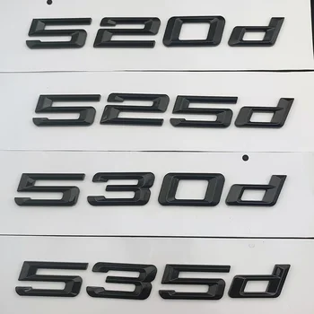 3D ABS Автомобильные Буквы Эмблема Багажника Значок Логотип Наклейка Для BMW E60 530d 530i 520d F10 520i E39 535d 535i 540i 525d F11 Аксессуары