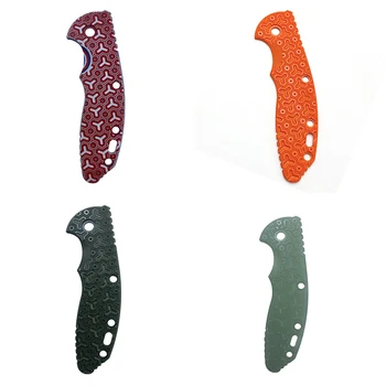 5 Моделей Брони G10 Материал Рукоятки Ножа Накладная Шкала Для Подлинного Rick Hinderer XM18 3.5 ”XM-18 Grip DIY Make Запасная Часть