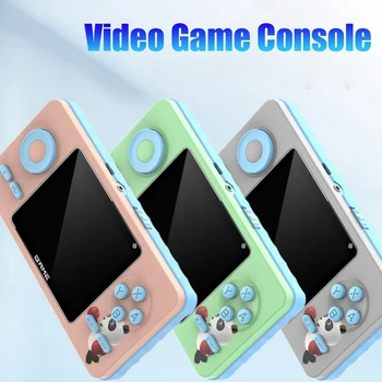 520 Игр Видеоигровая Консоль Ретро Игровой Контроллер Ручной Игровой Плеер С 2,4-Дюймовым Экраном Для Детей
