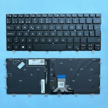9365 Испано-русская клавиатура с подсветкой для DELL XPS 13 9365 2-в-1 P71G 0GK2HH 0WPCF9 WPCF9 NSK-EG0BC PK131QS1A15