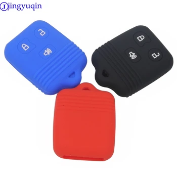 jingyuqin 2 + 1 Panic 3 Кнопки для Ключей от автомобиля Ford E-Series /EconolineClub Smart Key Car-стайлинг