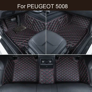 Автомобильные коврики для PEUGEOT 5008 2013-2019 Аксессуары Авто ковры