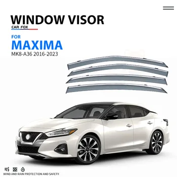 Для MAXIMA A36 козырек от непогоды, дефлектор бокового стекла, защита от непогоды на лобовом стекле автомобиля, автомобильные аксессуары