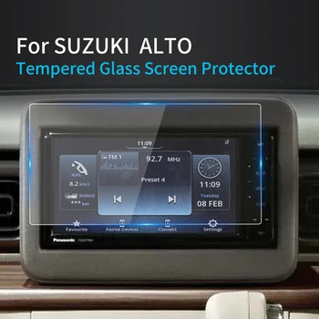 Для SUZUKI ALTO Screen Protector 2022 Консоль из закаленного стекла Защитная пленка Защита навигатора Автомобильные Аксессуары