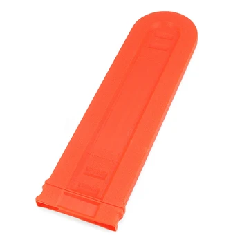 Для бензопилы Stihl Husqvarna Защитный кожух Сменный аксессуар для защиты ножен Пластиковый элемент Оранжевого цвета Подходит