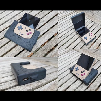 Для игровой консоли MIYOO MINI Plus 3 в 1 Защитный чехол Портативная портативная игровая консоль в стиле ретро 3,5 дюйма