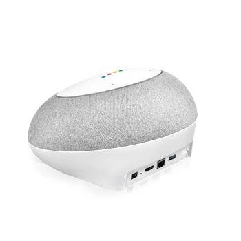 Дополнительный Цифровой ТВ-тюнер DVB Google Assistant Mecool HomePlus KA1 Android TV Box с Умным Динамиком