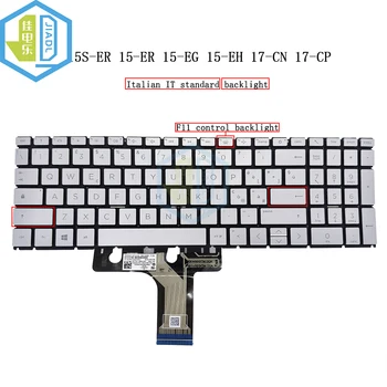 Итальянская Клавиатура с подсветкой Для ноутбука HP Pavilion 15S-ER 15-ER 15-EG 15-EH 17-CN 17-CP 17Z-CP Итальянские клавиатуры L99545-061