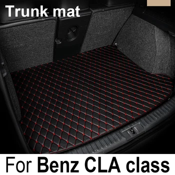 Коврик в багажник автомобиля для Benz CLA class C117 седан 2013 2014 2015 2016 2017 2018 2019 грузовой лайнер ковер аксессуары для интерьера чехол