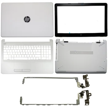 Новая Задняя крышка ЖК-дисплея для ноутбука/Передняя панель/ Петли для ЖК-дисплея/Подставка для рук/Нижний Корпус Для HP 15-BS 15T-BS 15-BW 15Z-BW 250 G6 255 G6 Белый