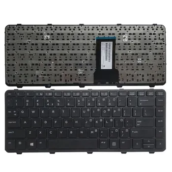 НОВАЯ клавиатура США для HP ProBook 430 G1 Черная английская клавиатура для ноутбука 711468-D61 с рамкой