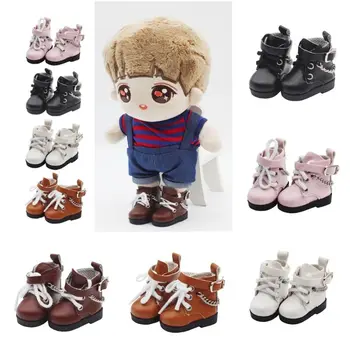 Обувь для мини-куклы, Обувь На цепочке, Обувь Из Искусственной кожи С Высоким берцем Для Американской Куклы Paola Reina и Кукольных Сапог 1/6 BJD Blythe EXO, Подарок для Девочки