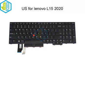 Подлинная Английская Клавиатура Trackpoint Для Lenovo ThinkPad L15 Gen 1 2020 US QWERTY Клавиатуры Ноутбуков L15NBL-105US 5N20W68109