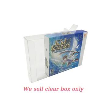 Прозрачный защитный чехол для домашних животных для 3DS Kid Icarus limited edition version protection box коллекция прозрачных дисплеев коробка для хранения