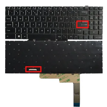 США За клавишу Клавиатуры с подсветкой для MSI Creator Z16 B12UHS B12UHST B12UHT (MS-15G1)
