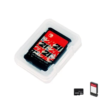 Футляр Для Одиночной Игровой Карты Для Nintend Switch Lite OLED Game Cartridge Box Прозрачный Ящик Для Хранения NS