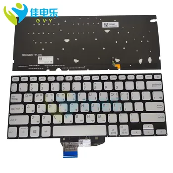 Японская Корейская Клавиатура На Иврите С Подсветкой Для ASUS Vivobook X430 S430 X430FN X430UA S430FA S430U Клавиатуры С Подсветкой Для Ноутбуков